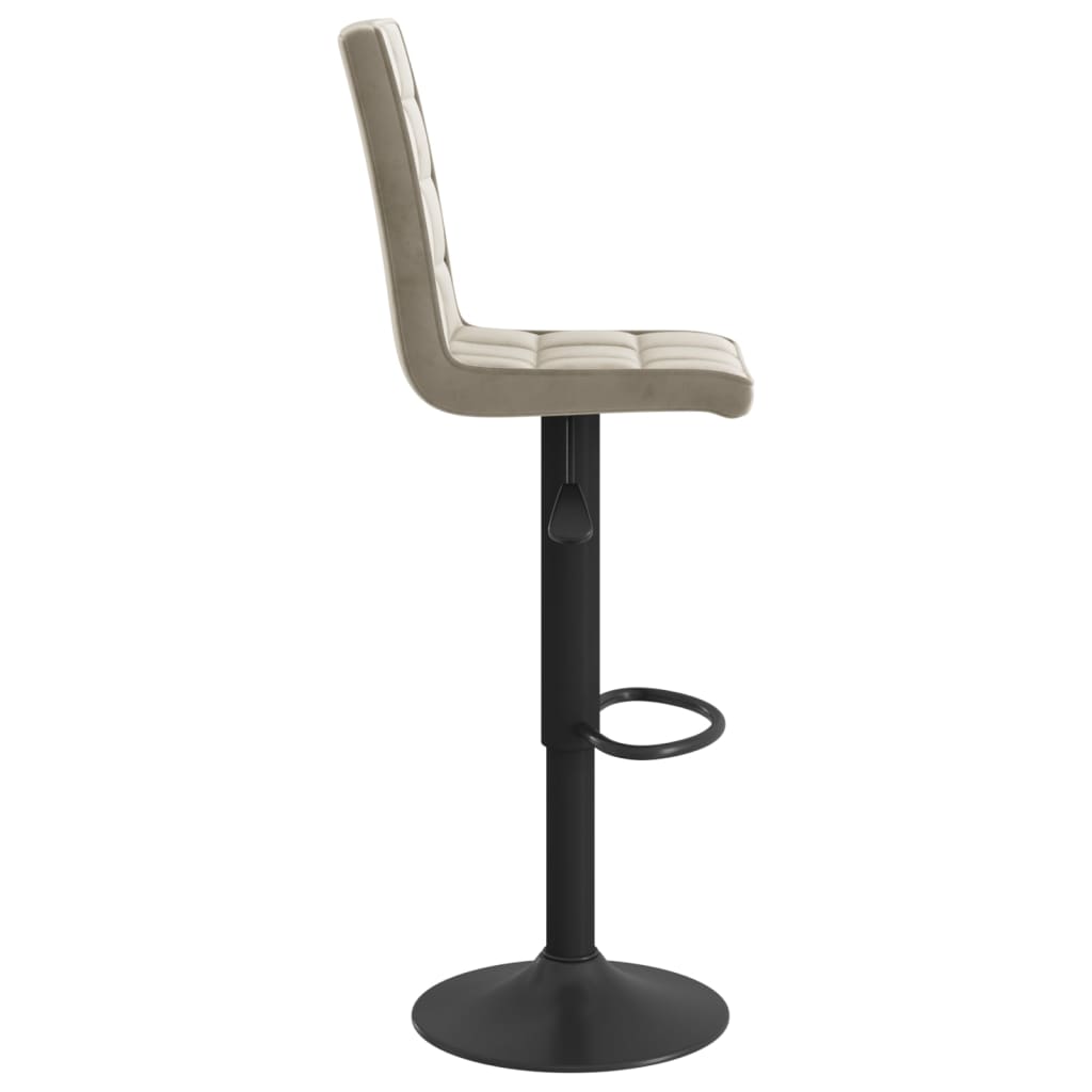 Barhocker Rosa Samt