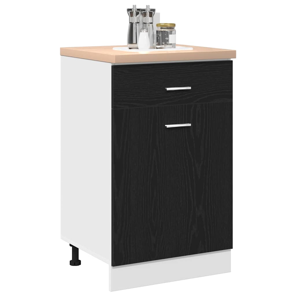 Unterschrank Lyon Weiß 60x46x81,5 cm Holzwerkstoff