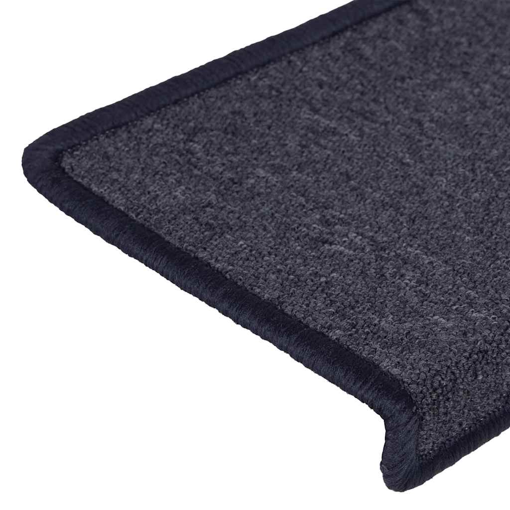 Stufenmatten 15 Stk. 65x21x4 cm Anthrazit Rechteckiger Rand