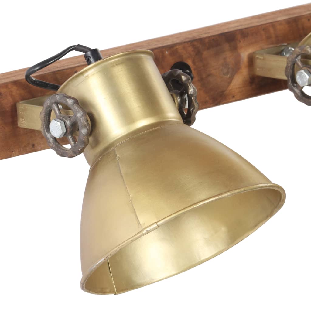 Wandlampe Industriestil Silbern 45x25 cm E27