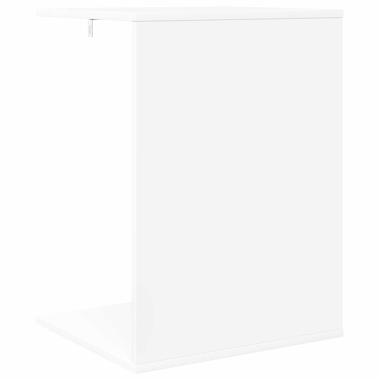 Beistelltisch Weiß 45 x 40 x 62,5 cm Holzwerkstoff