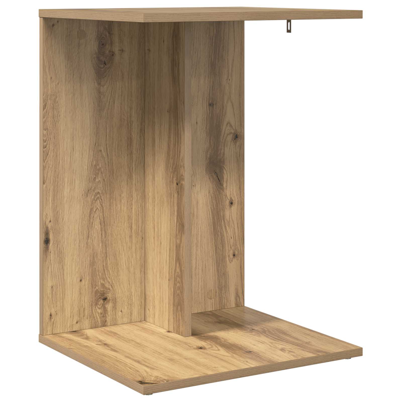 Beistelltisch Weiß 45 x 40 x 62,5 cm Holzwerkstoff