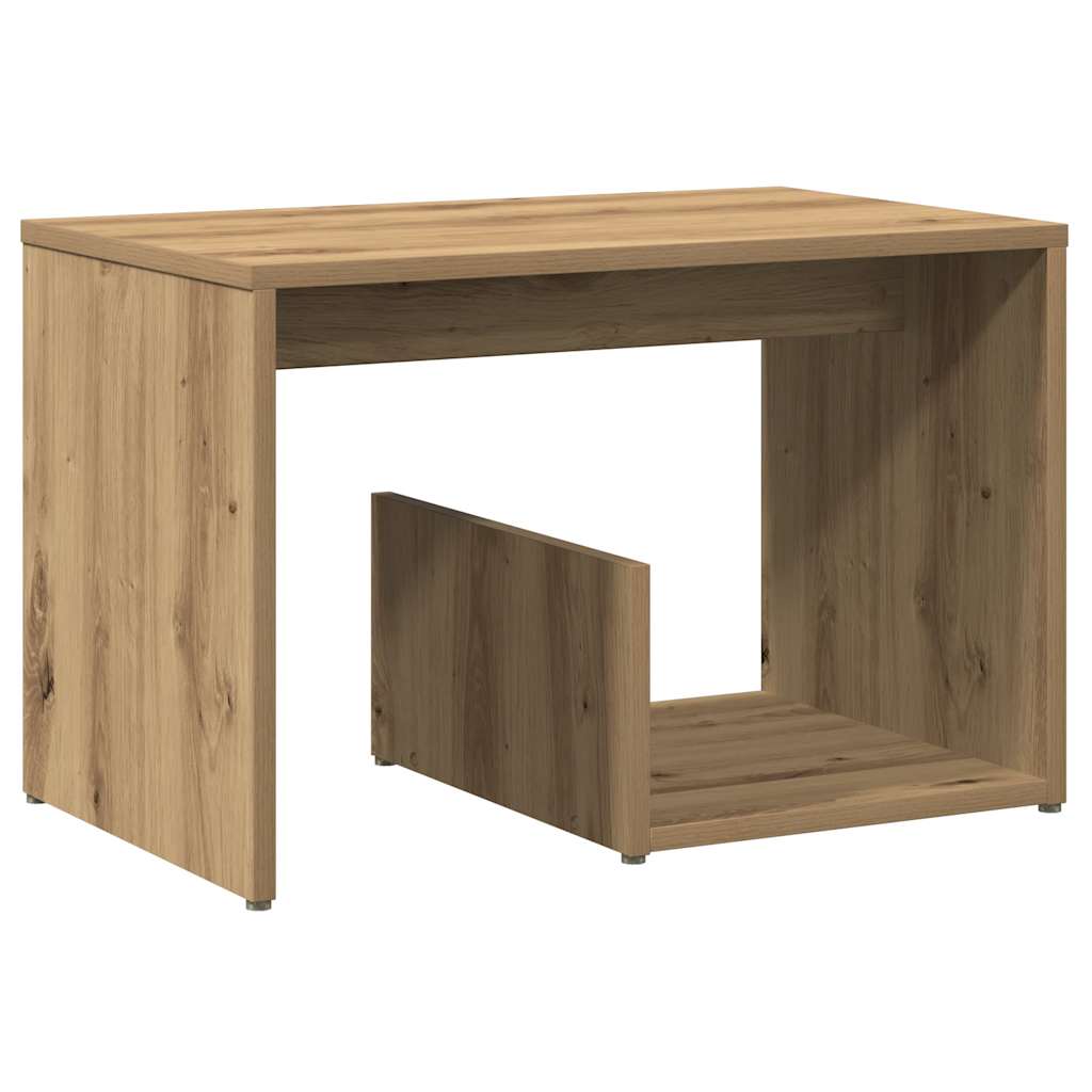 Beistelltisch Weiß 59x36x38 cm Holzwerkstoff