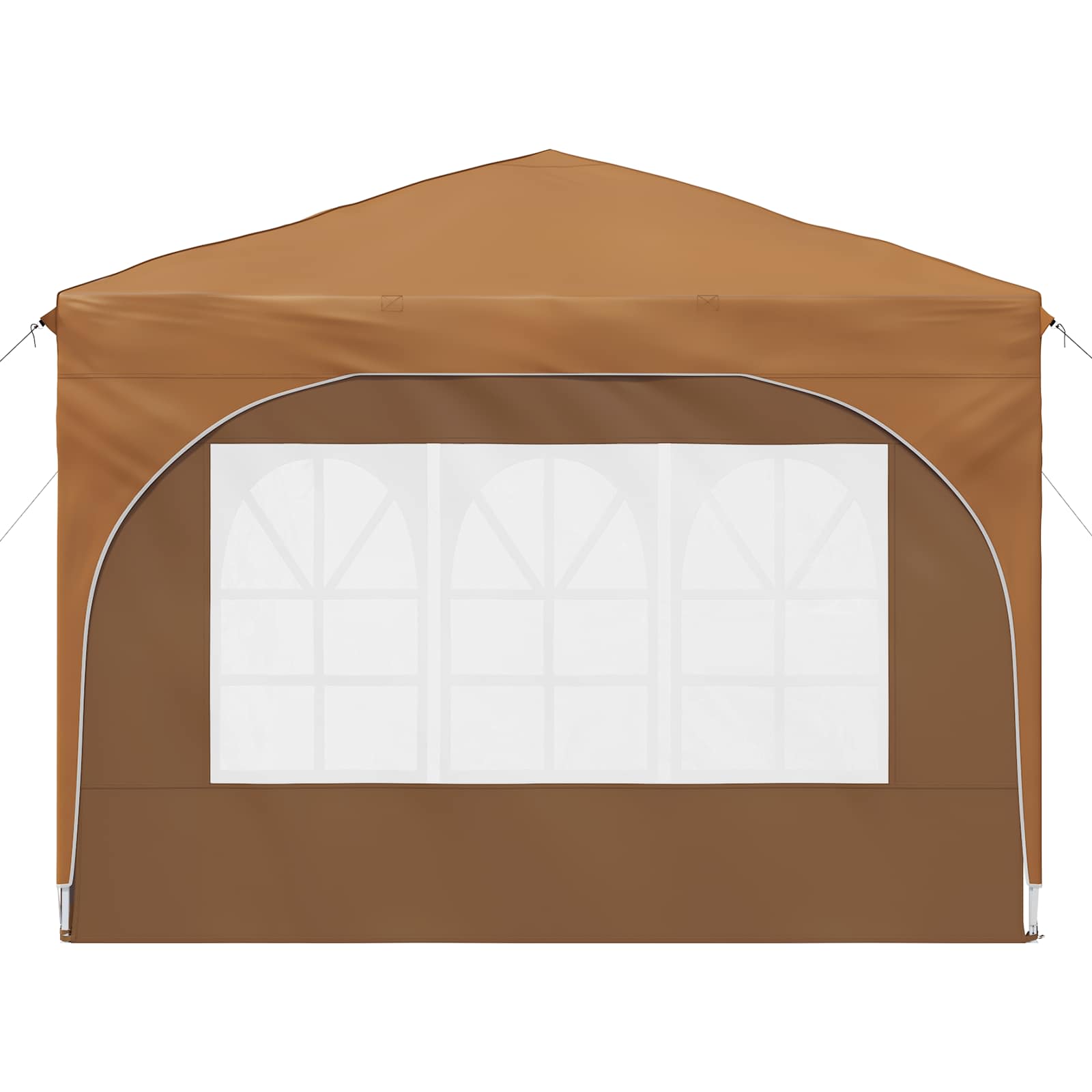 Pop-up Partyzelt 290 x 290 x 245 cm Creme