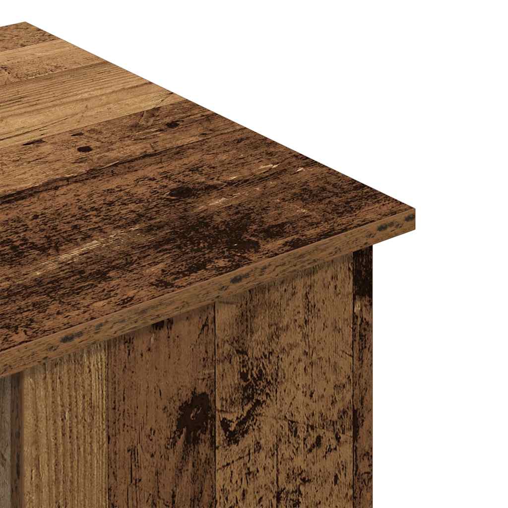 Schreibtisch Weiß 100x55x75 cm Holzwerkstoff
