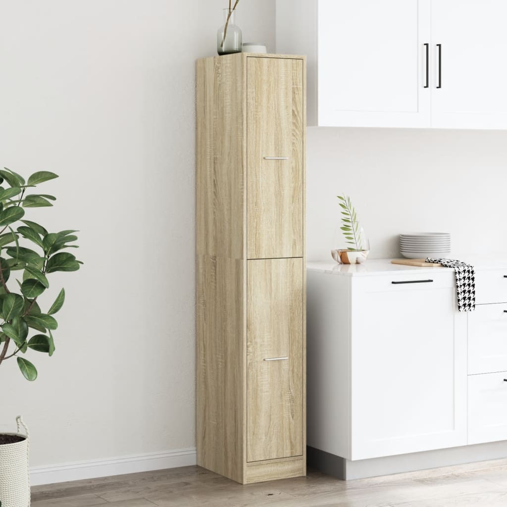 Apothekerschrank Weiß 30 x 41 x 174,5 cm Holzwerkstoff
