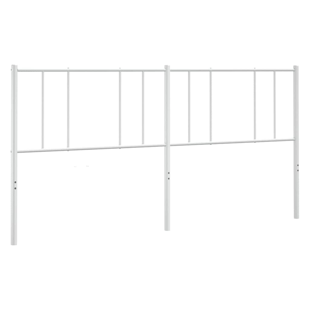 Ersatz-Kopfteil Metall Schwarz 80 cm