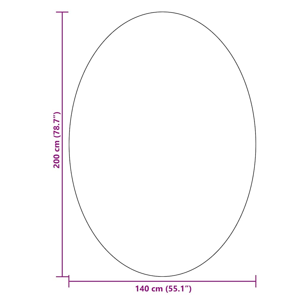 Bereichsteppiche HUARTE Anthrazit 100 x 200 cm 100 %Polyester