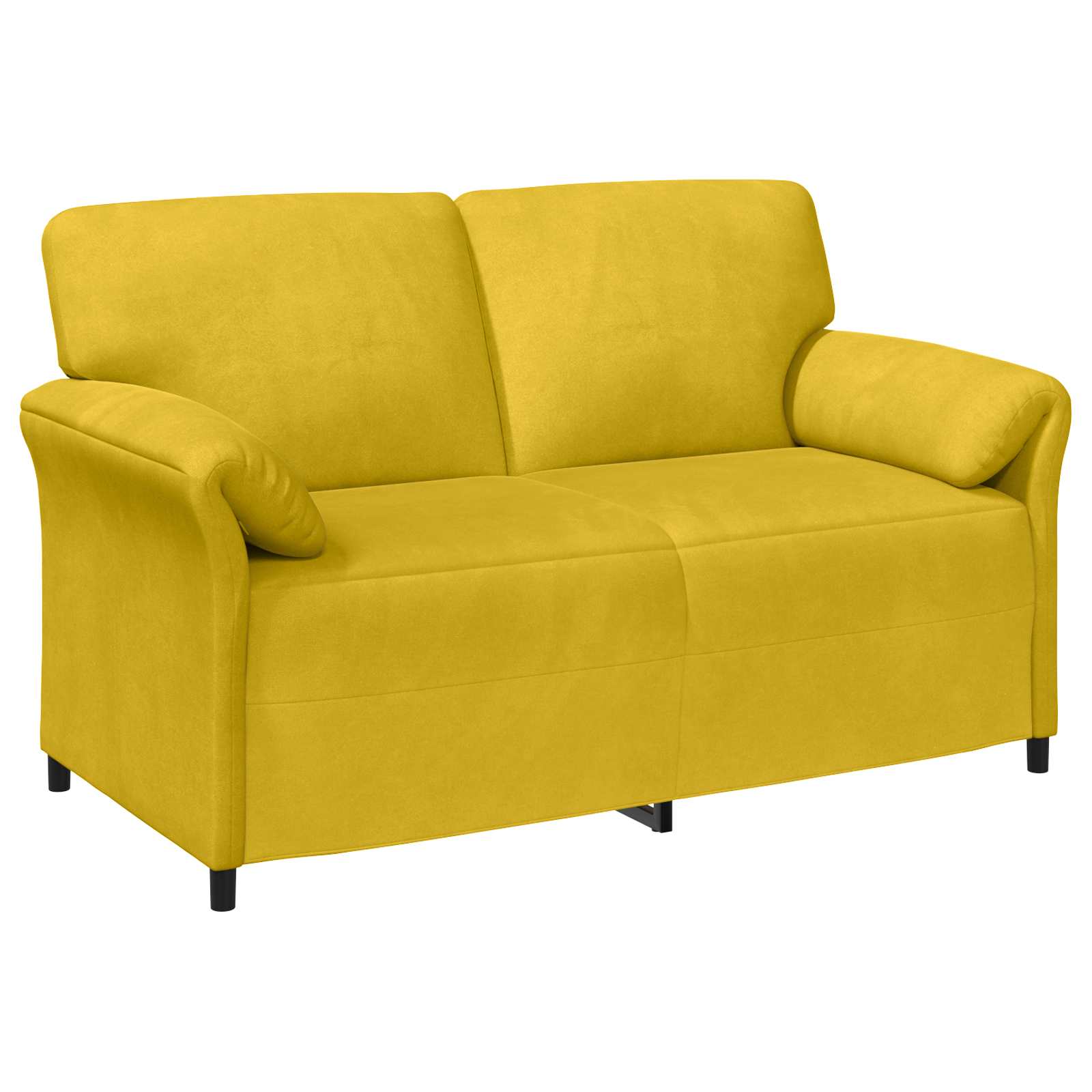1-Sitzer Sofa Hellgrau 88 x 83 x 95 cm Samt