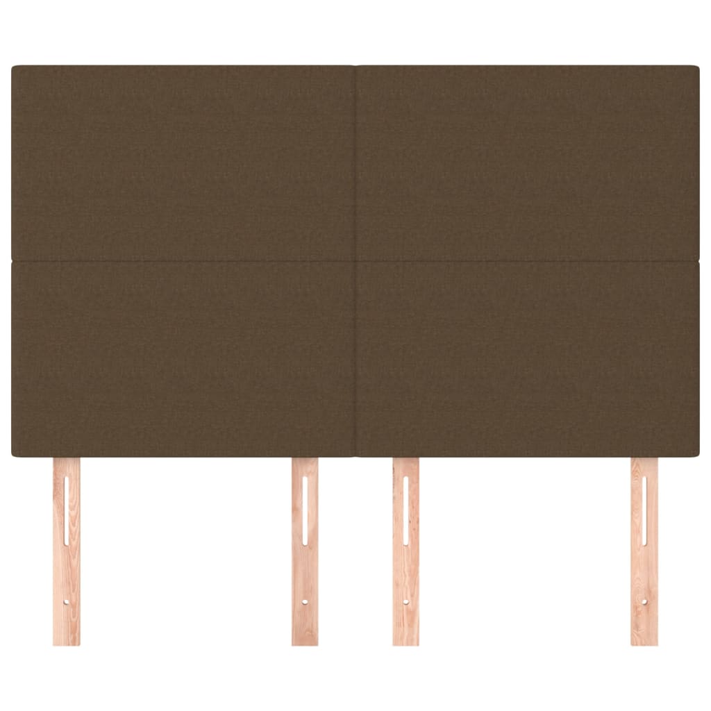 Kopfteil Hellgrau 80x5x118/128 cm Stoff