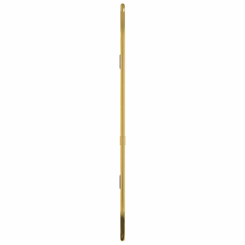 Wandspiegel Silbern 50x20 cm Oval