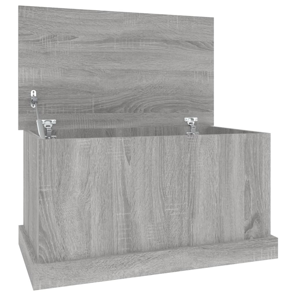 Aufbewahrungsbox Weiß 50 x 30 x 28 cm Holzwerkstoff