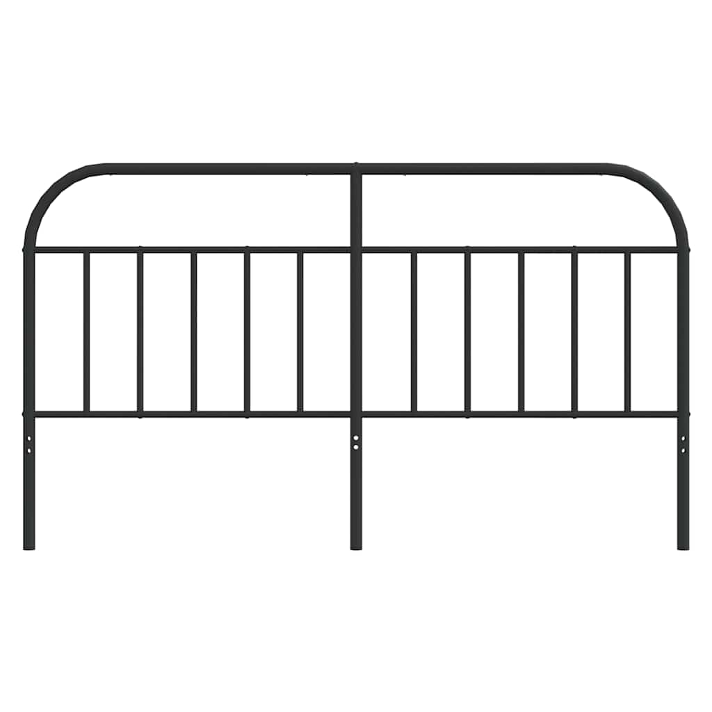 Ersatz-Kopfteil Metall Schwarz 75 cm