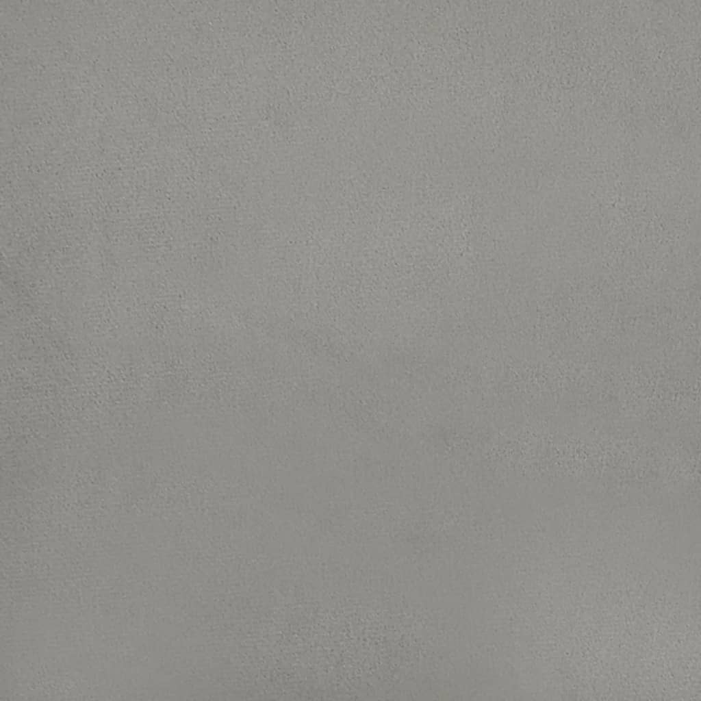Kopfteil mit Ohren Dunkelblau 93x16x78/88 cm Samt