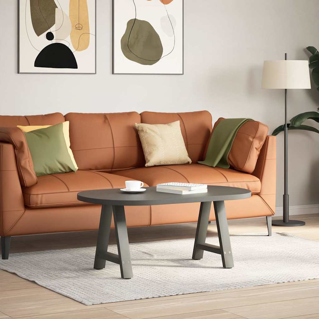 Couchtischbeine A-Form 2 Stk. 30x(30-31) cm Stahl