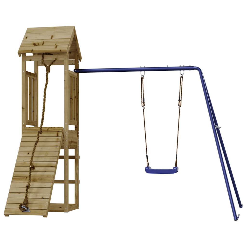 Spielturm Massivholz Kiefer