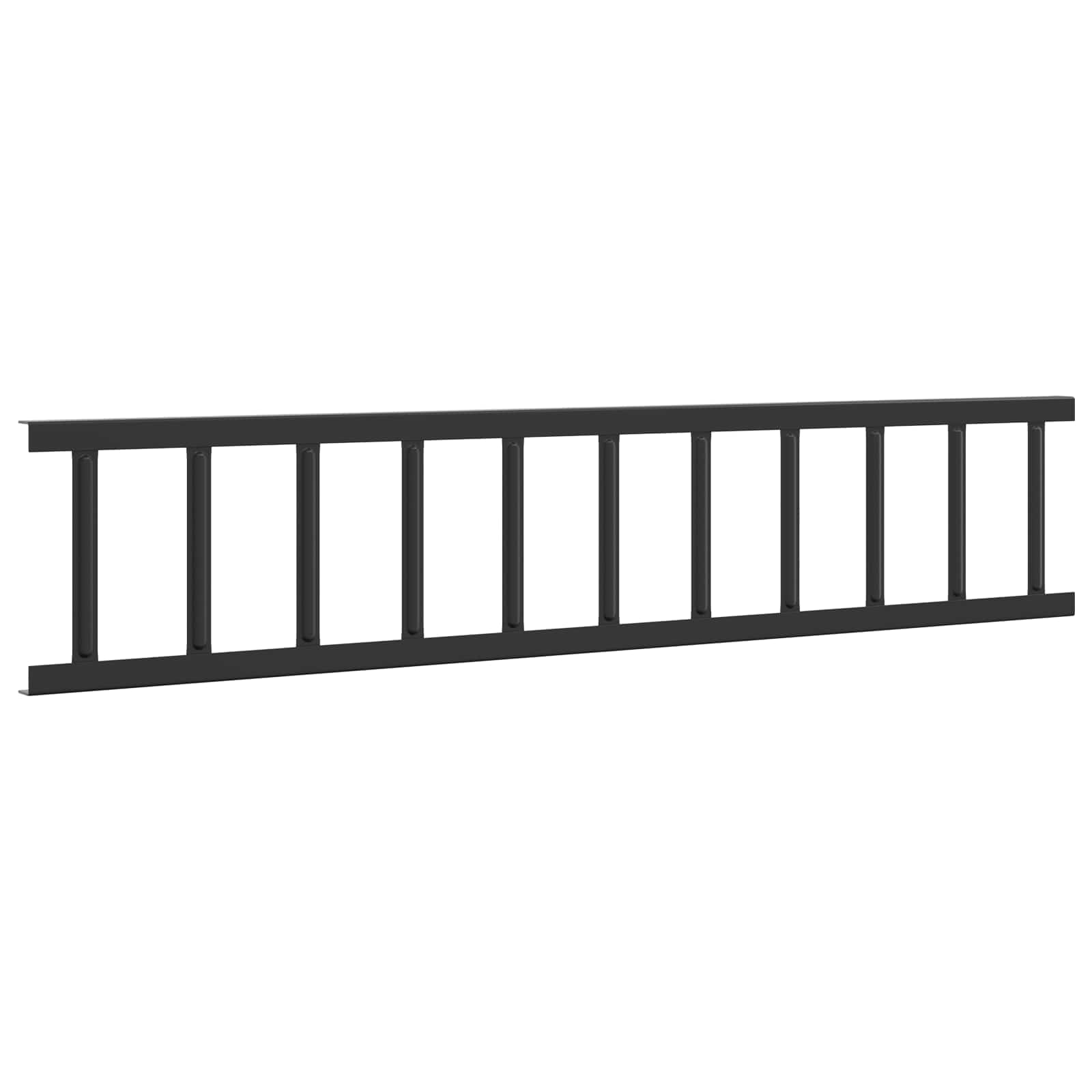 Dachschneeschild Anthrazit 100 x 2,5 x 20 cm Stahl