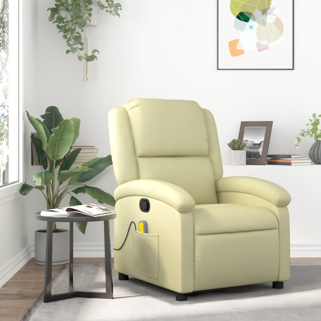 Relaxsessel Echtleder Schwarz