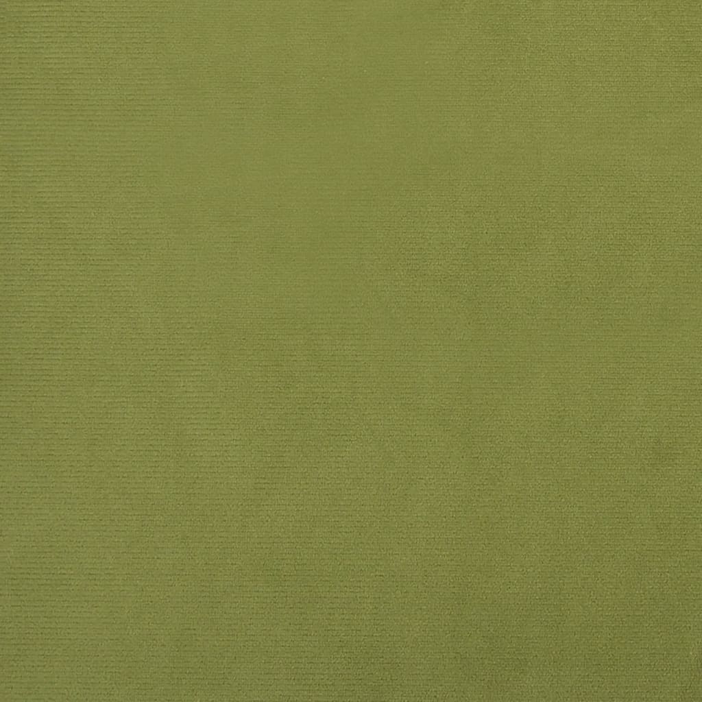 Fußhocker Hellgrau 45x29,5x35 cm Samt