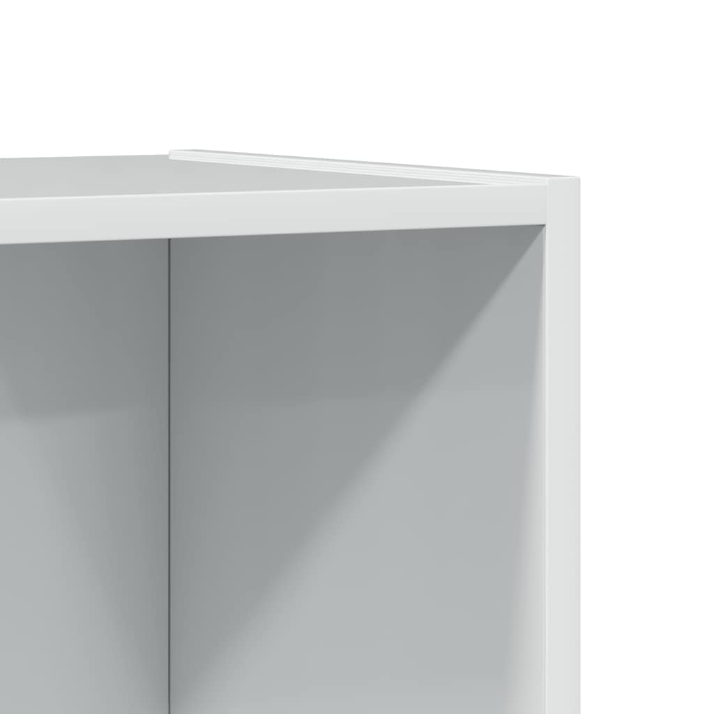 Bücherregal Weiß 40x24x75 cm Holzwerkstoff
