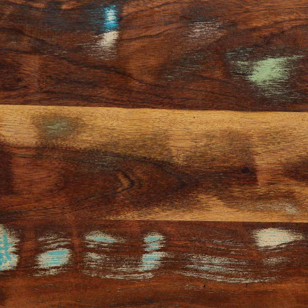 Kopfteil 100 cm Massivholz Mango und Eisen