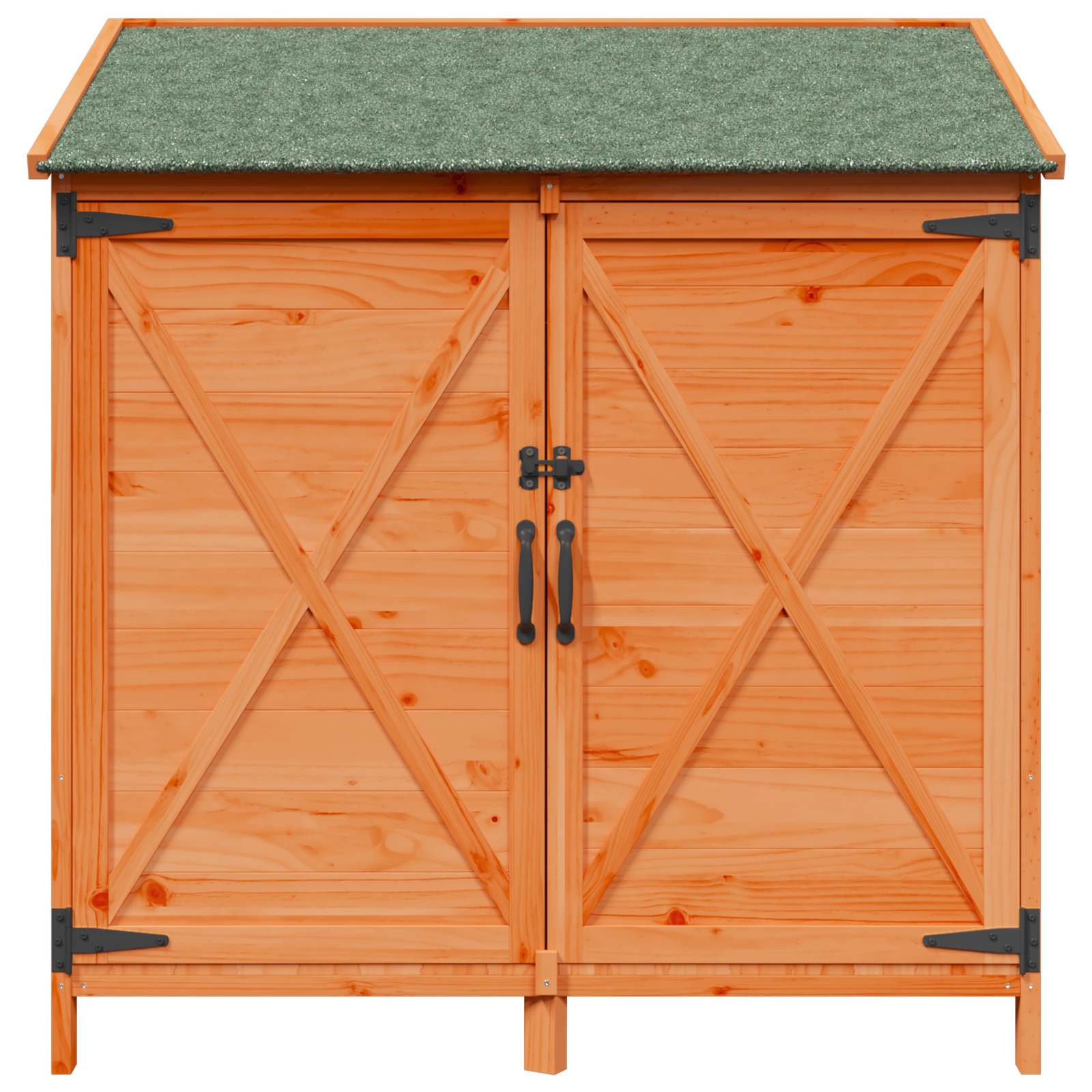 Gartenschuppen Natur 59,5 x 56 x 113,5 cm Massivholz aus Fichte