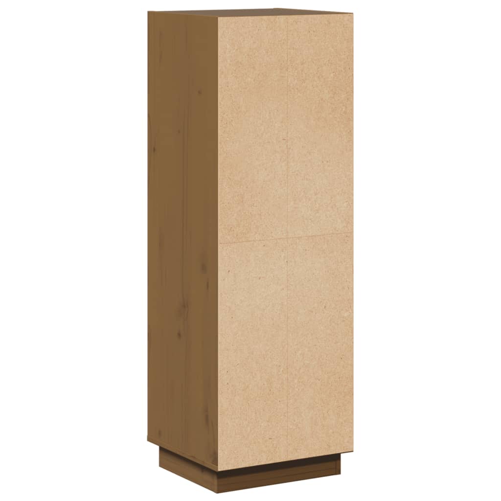 Highboard 37x34x110 cm Massivholz Kiefer