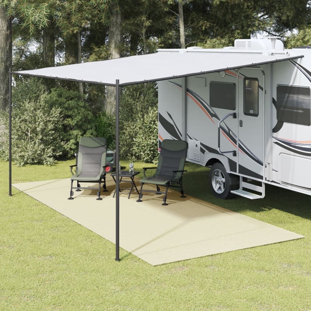 Zeltteppich Anthrazit 4x2 m