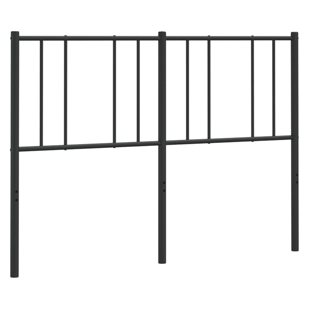Ersatz-Kopfteil Metall Schwarz 80 cm