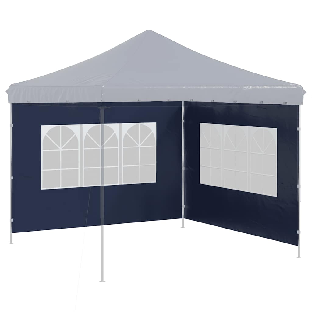 Party Zelt Seitenteil 2 pcs 300 x 195 cm Rot PE und Stahl