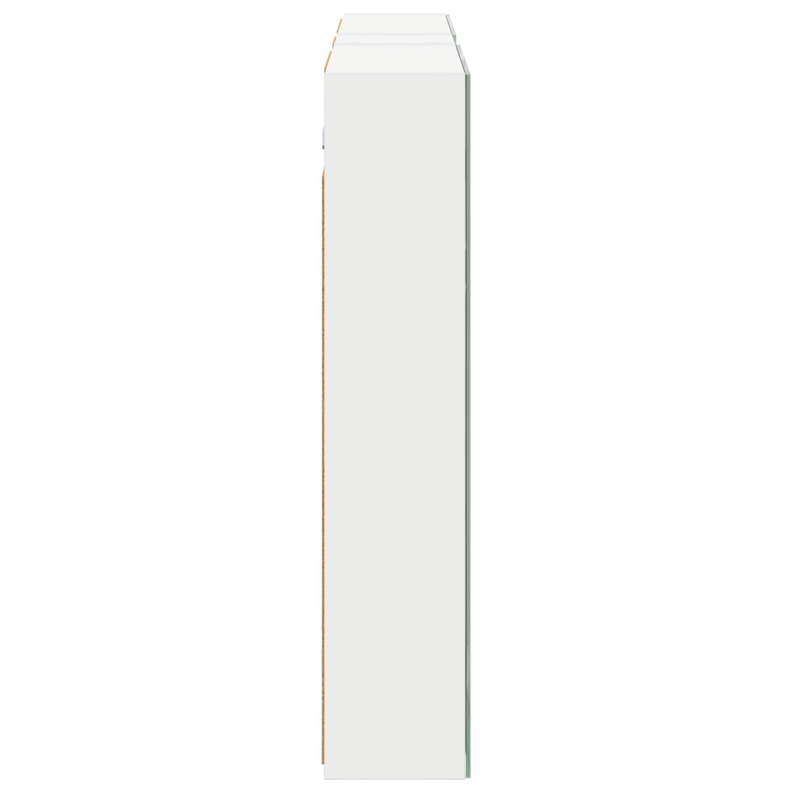 Badezimmerschrank-Set 3 pcs 80 x 10,5 x 50 cm Holzwerkstoff
