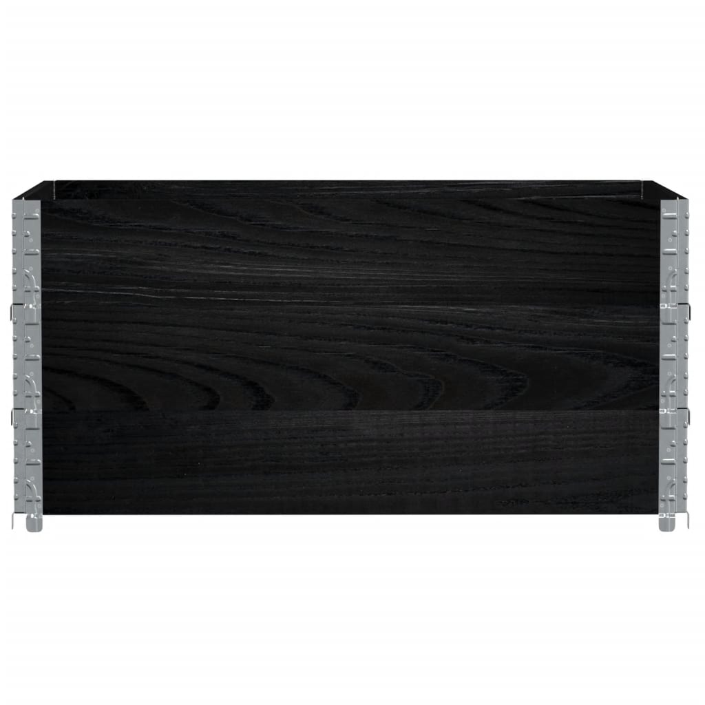 Pflanzkasten Grau 150x100 cm Massivholz Kiefer
