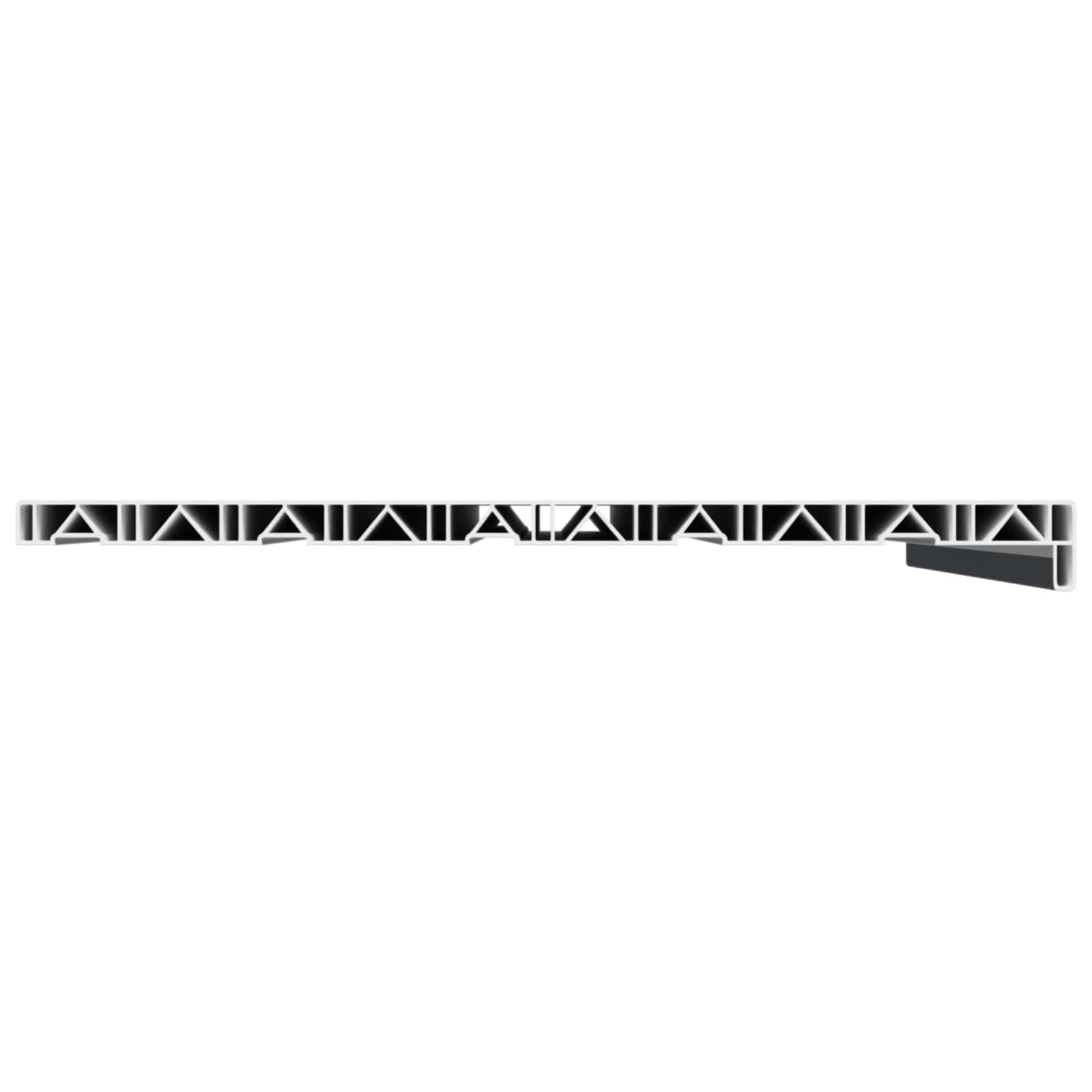 Fensterbank Weiß 60 x 10 x 4,5 cm PVC