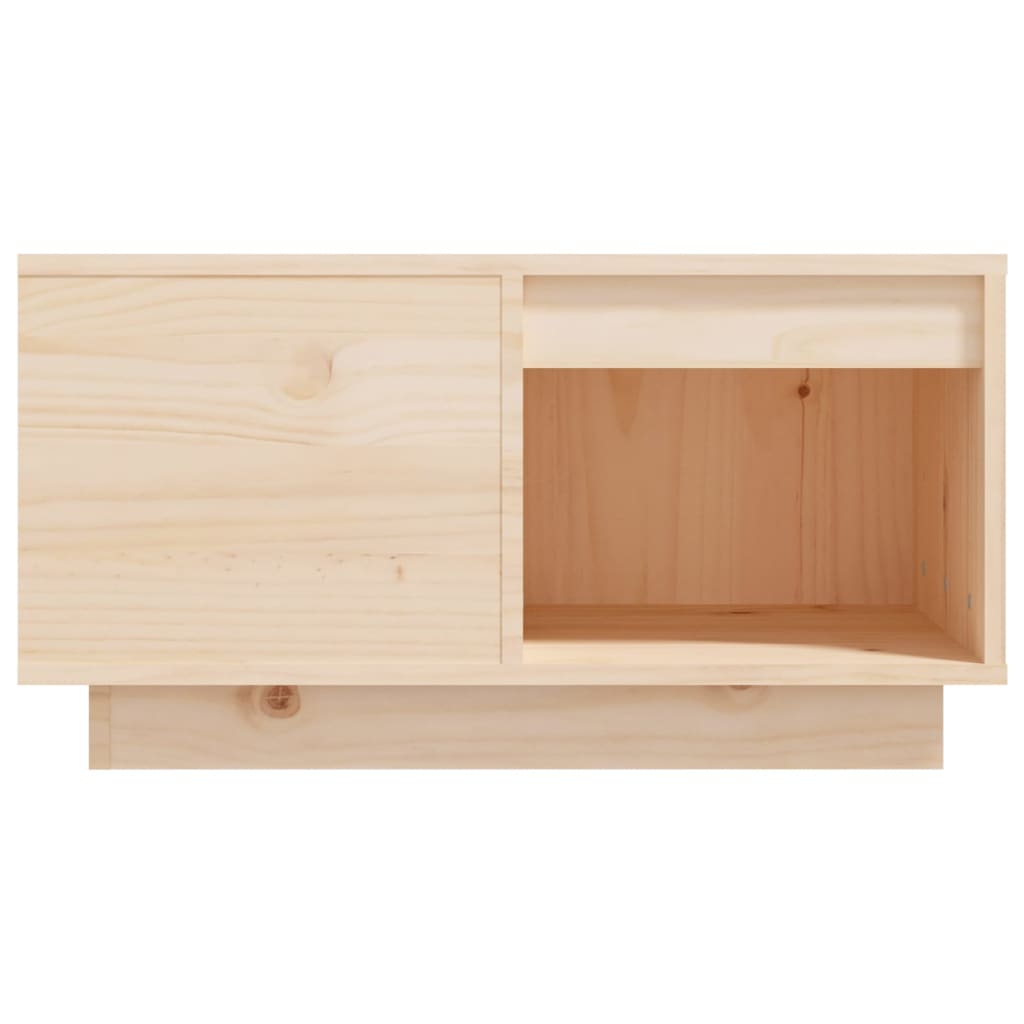 Couchtisch 100x101x40,5 cm Massivholz Kiefer