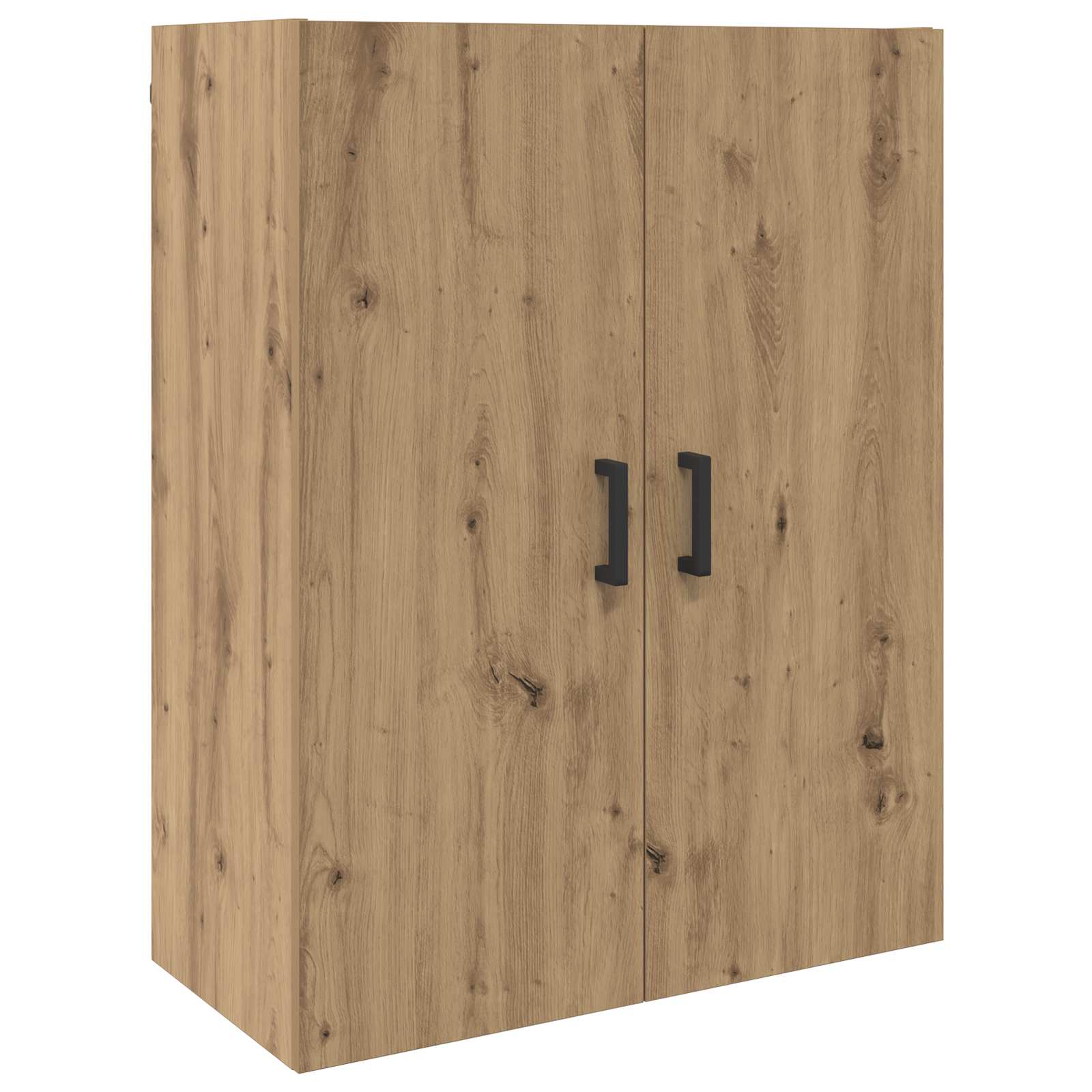 Highboard Betongrau 69,5x34x180 cm Holzwerkstoff