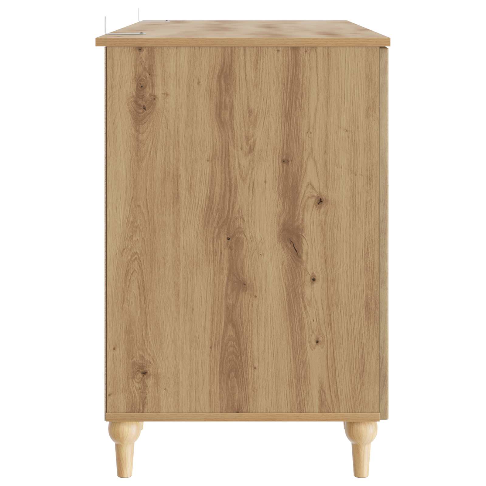 Schreibtisch mit Regal Schwarz 142,5 x 50 x 75 cm Holzwerkstoff