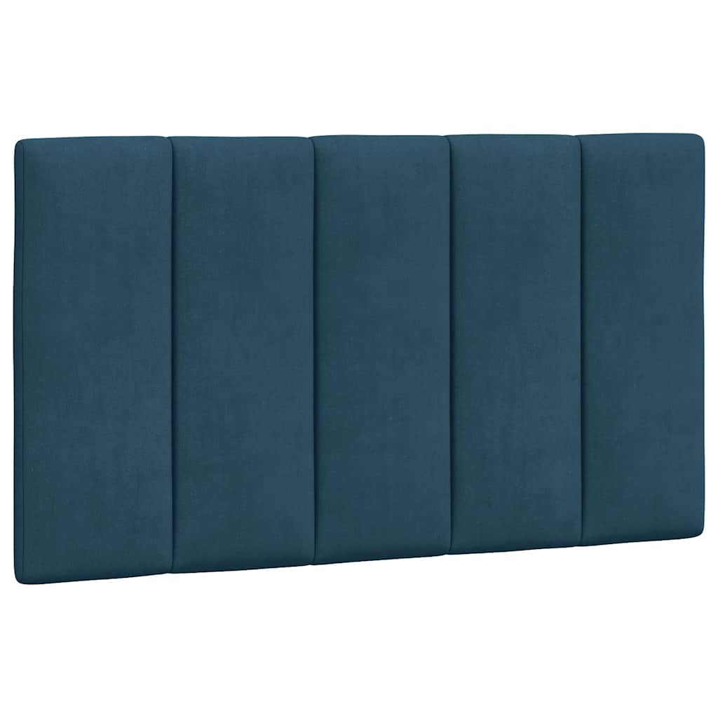 Bett mit Matratze "Hanko" Hellgrau 80x200 cm Samt