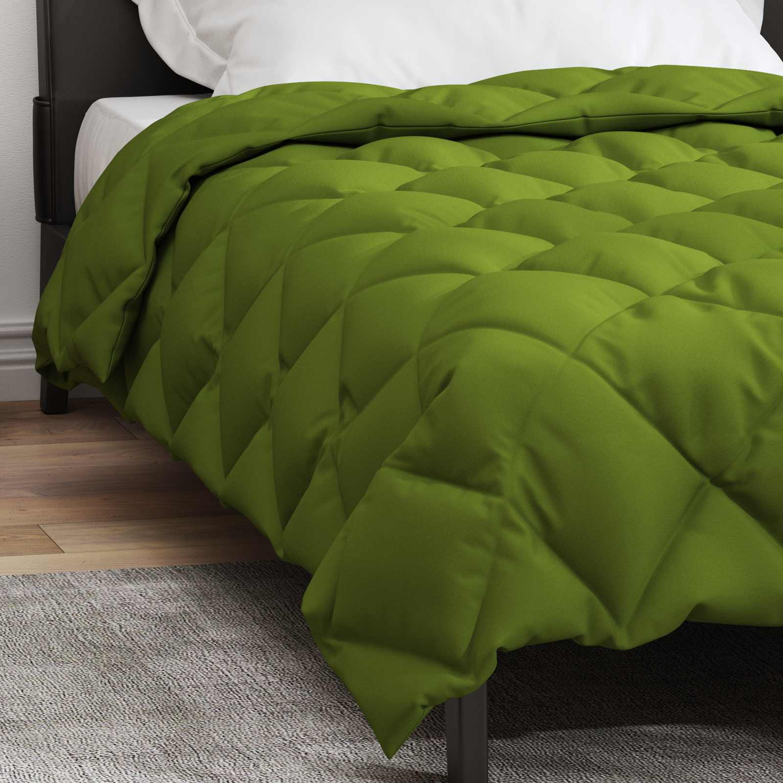 Winterbettdecke Anthrazit 135 x 200 cm Mikrofaser