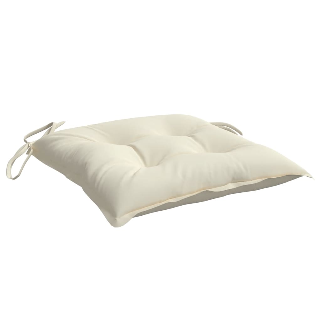 Stuhlkissen 4 Stk. Hellblau 40x40x7 cm Oxford-Gewebe