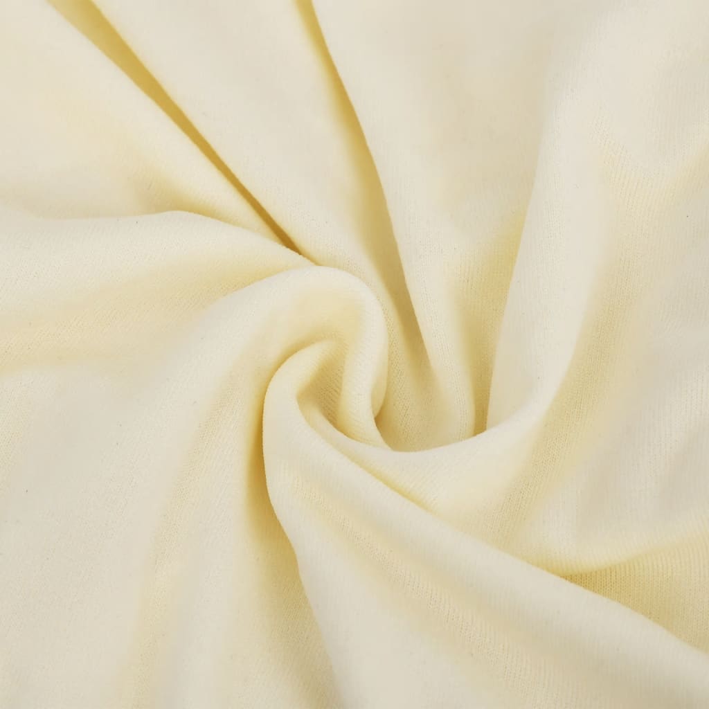 Stretch-Sofahusse Schwarz Polyester-Jersey