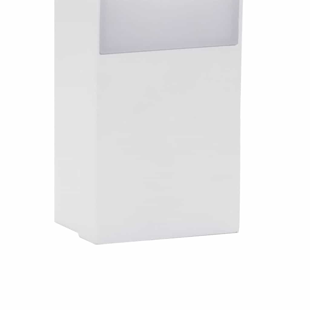 LED-Außenwandleuchten 2 Stk. Schwarz Aluminiumdruckguss