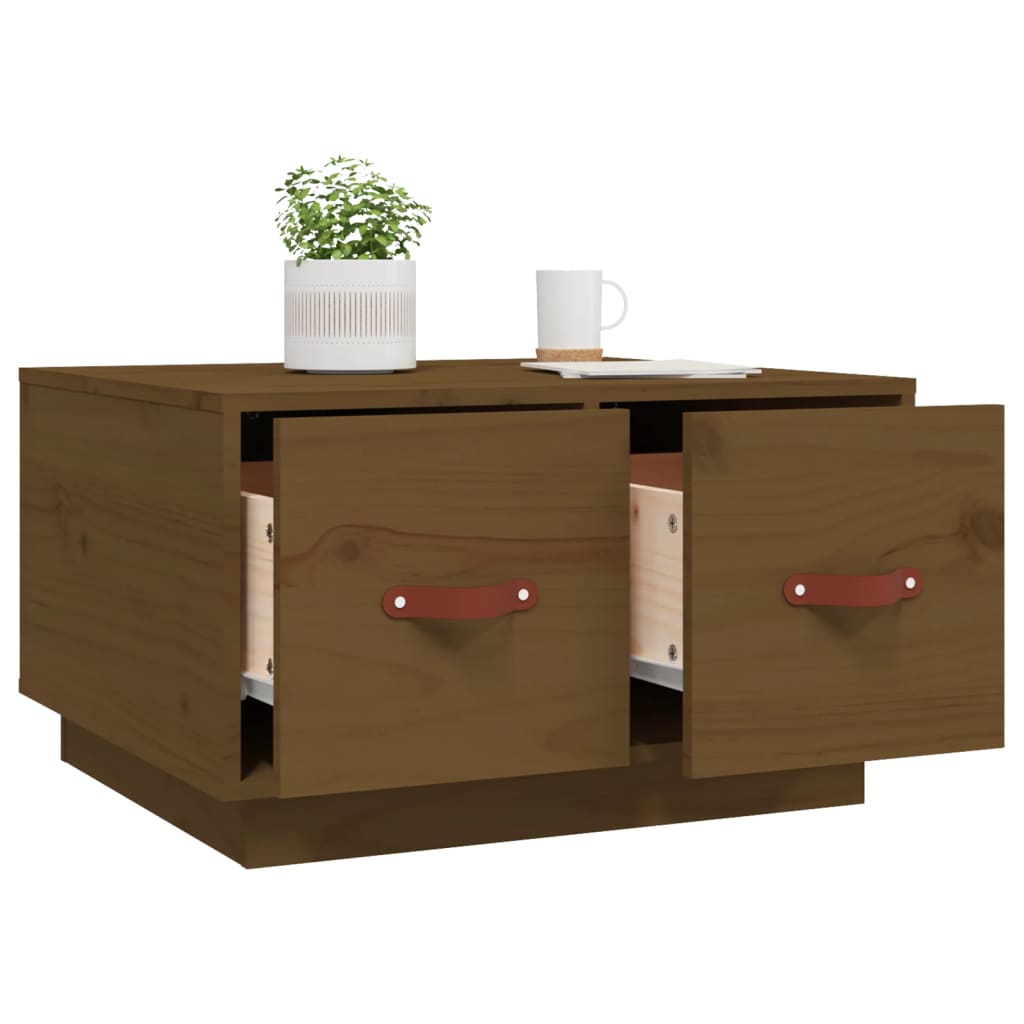 Couchtisch 60x53x35 cm Massivholz Kiefer