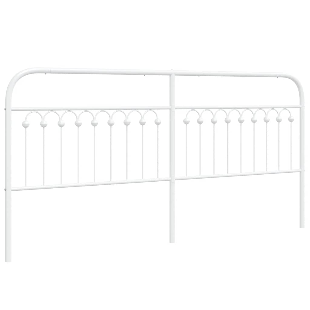 Ersatz-Kopfteil Metall Schwarz 75 cm