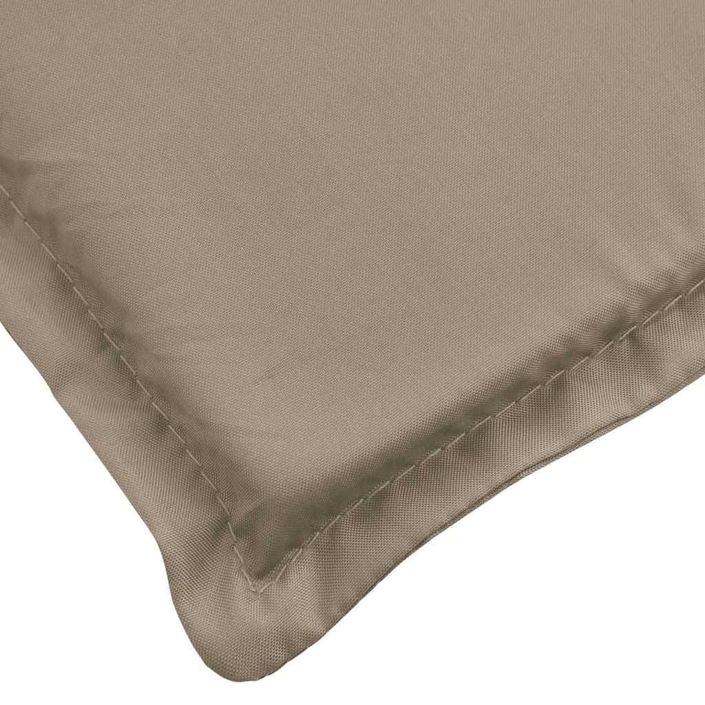 Sonnenliegen-Auflage Grau 186x58x4 cm Oxford-Gewebe