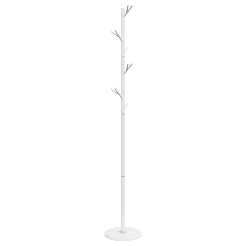 Garderobenständer Schwarz 175 cm Pulverbeschichtetes Eisen