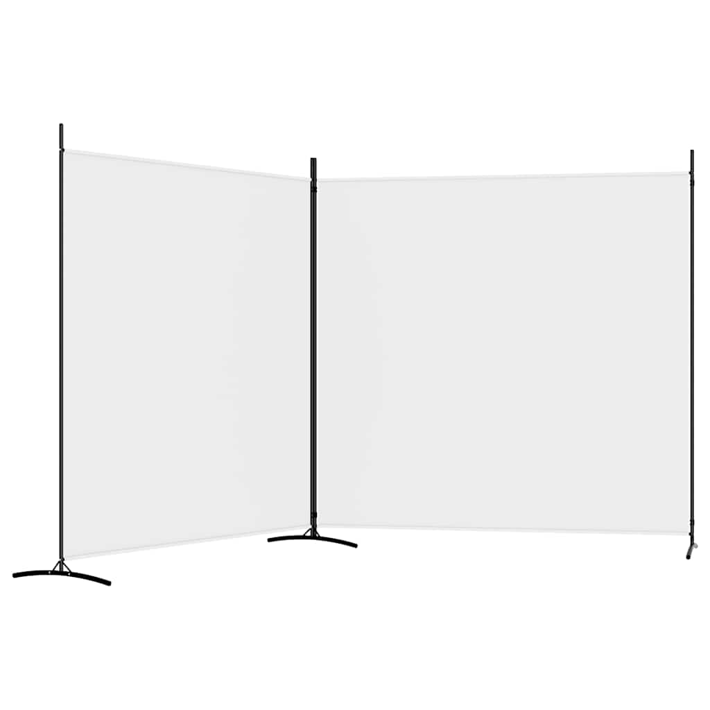 Einzel Panel Raumteiler Beige 175 x 180 cm Stoff