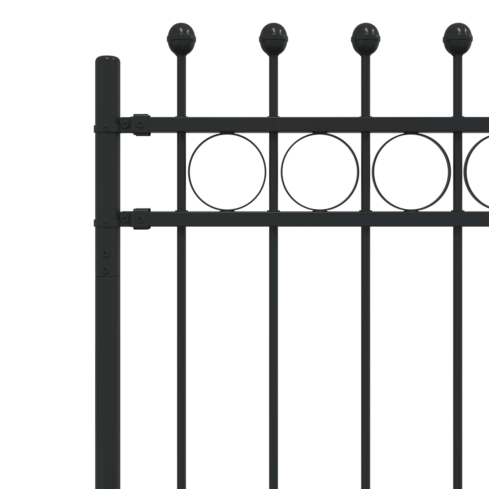 Ringzaun TILBURG Schwarz