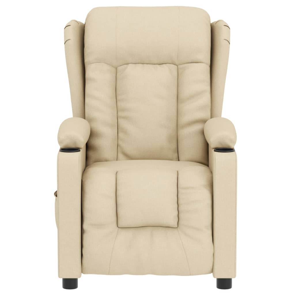 Relaxsessel Elektrisch Braun Stoff