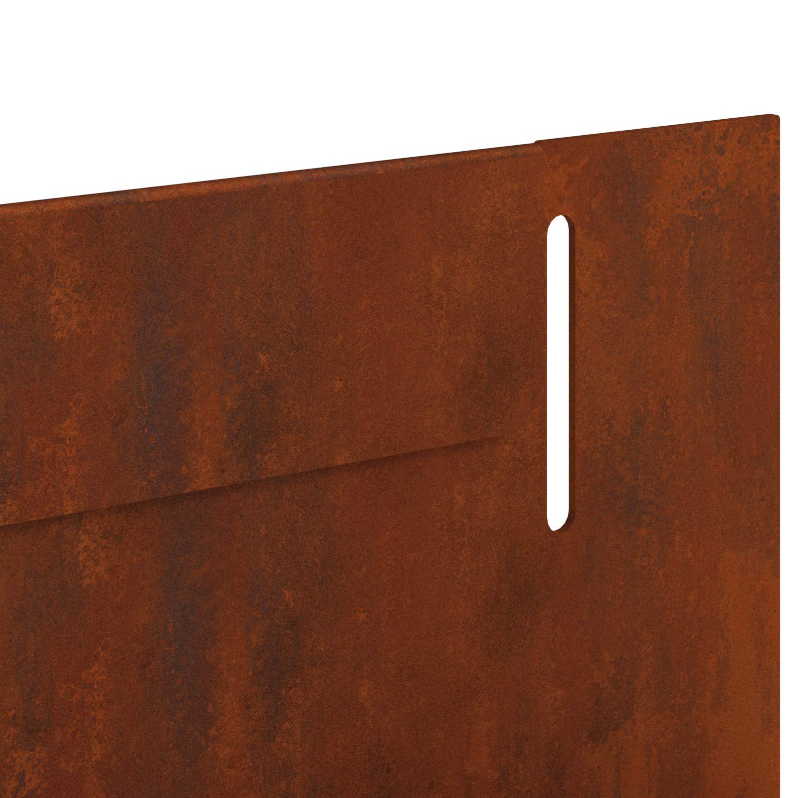 Raseneinfassung 10 pcs 102 x 4 x 4 cm Stahl Schwarz