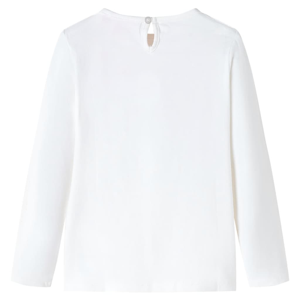 Kinder-Langarmshirt Dunkelorange 140